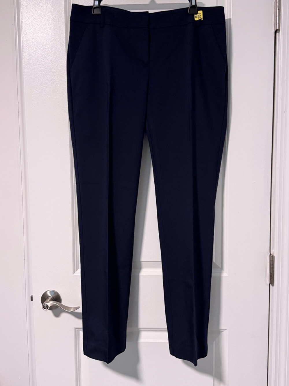 Apt. 9 Navy Straight-Leg Dress Pants